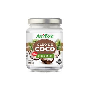 ASSIFLORA OLEO DE COCO SEM SABOR 500 ML x 1