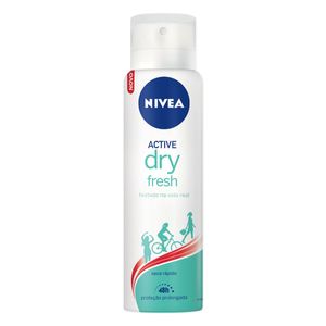 NIVEA AEROSOL DESODORANTE FEMININO 48H ACTIVE DRY FRESH 150 ML x 1