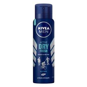 NIVEA MEN AEROSOL DESODORANTE 48H ACTIVE DRY FRESH 150 ML x 1