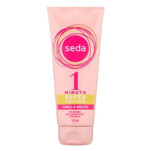 SEDA CONDICIONADOR CONDICIONADOR SUPER 1 MINUTO FORCA E BRILHO 170 ML x 1