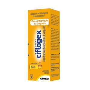 Ciflogex Spray Mel 30ml Cimed