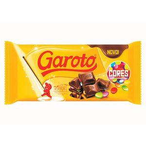GAROTO CHOCOLATE CORES 90 G x 1
