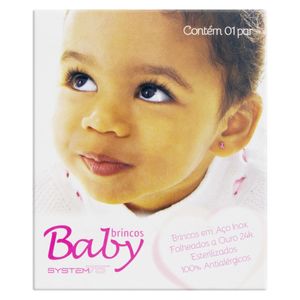Brinco Antialérgico Rosa Studex Baby System 75