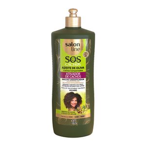 SALON LINE CREME ATIVADOR SOS CACHOS AZEITE DE OLIVA 1 L x 1