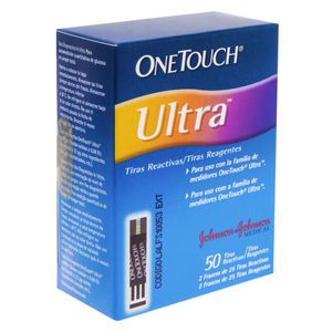 ONETOUCH ULTRA TIRAS TESTE x 50