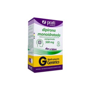 DIPIRONA SODICA MG COMPRIMIDO 500MG x 30