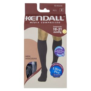 KENDALL 18-21 MEIA MASCULINA 3/4 PRETA TAMANHO M x 1