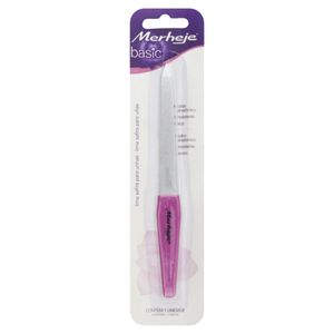 MERHEJE BASIC LIXA DE UNHA METAL LIMA ROSA x 2