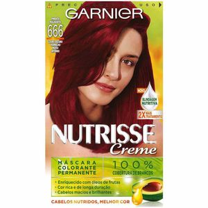 NUTRISSE KIT RENOVACAO COLORACAO CREME 666 VERMELHO MUITO INTENSO 125 G x 1