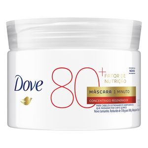 DOVE TRATAMENTO MASCARA CAPILAR 80+ FATOR DE NUTRICAO 300 G x 1