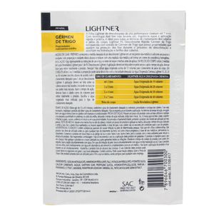 LIGHTNER PO DESCOLORANTE GERMEN DE TRIGO 20 G x 1