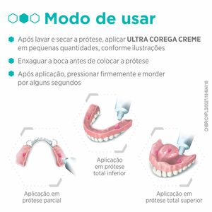 ULTRA COREGA CREME SEM SABOR 40 G x 1
