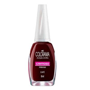COLORAMA ESMALTE LIQUIDO RENOVACAO NU CREMOSO CAFE 8 ML x 1