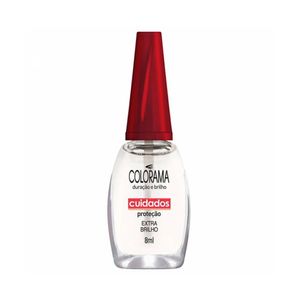 COLORAMA ESMALTE LIQUIDO NU TRANSPARENTE CUIDADOS EXTRA BRILHO 8 ML x 1