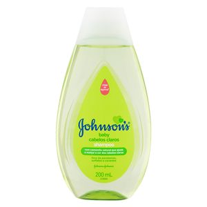 JOHNSONS BABY SHAMPOO CABELOS CLAROS CAMOMILA NATURAL 200 ML x 1