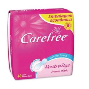 CAREFREE ABSORVENTE PROTETOR DIARIO NEUTRALIZE FRESCOR DIARIO SEM PERFUME 40 x 40
