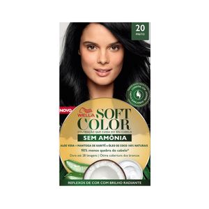 SOFT COLOR KIT CREME PRETO 125 G x 1