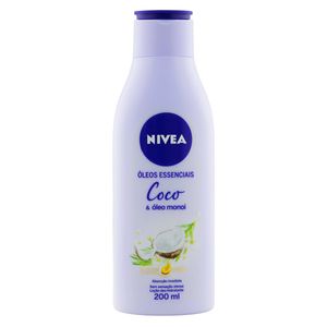 NIVEA LOCAO HIDRATANTE CORPORAL COCO E AZEITE E MONOI 200 ML x 1