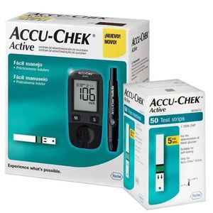 AP ACCU-CHEK ACTIVE KIT C/10 TIRAS