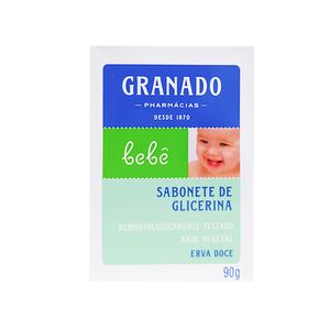 GRANADO BEBE SABONETE GLICERINA ERVA DOCE 90 G x 1