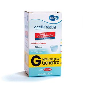 ACETILCISTEINA MG XAROPE INFANTIL 20MG 120 ML x 1 (/ML)