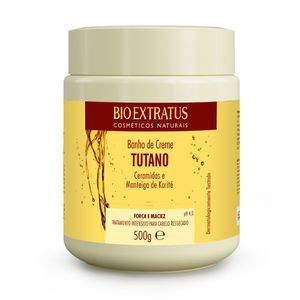 BIO EXTRATUS MASCARA BANHO DE CREME TUTANO CERAMIDAS E MANTEIGA DE KARITE 500 G x 1