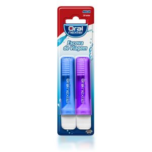 ORAL NEXTER ESCOVA DENTAL VIAGEM x 2