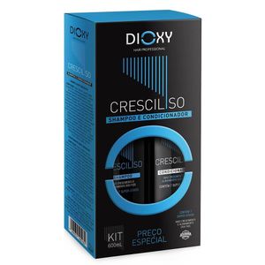 DIOXY KIT CRESCI LISOS SHAMPOO + CONDICIONADOR 300ML CADA 600 ML x 1