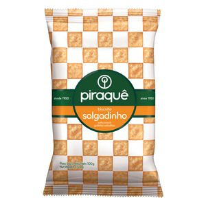 PIRAQUE BISCOITO SALGADINHO 100 G x 1