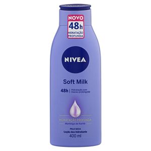 NIVEA BODY MILK LOCAO HIDRATANTE SOFT PELE SECA 400 ML x 1
