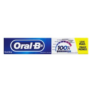 ORAL-B CREME DENTAL 100% MENTA REFRESCANTE 120 G x 1