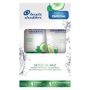 HEAD E SHOULDERS KIT DETOX DA RAIZ SHAMPOO 200ML + SUPER CONDICIONADOR 170ML 370 ML x 1