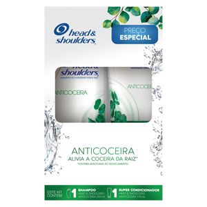 HEAD E SHOULDERS KIT ANTICOCEIRA SHAMPOO 200ML + SUPER CONDICIONADOR 170ML 370 ML x 1