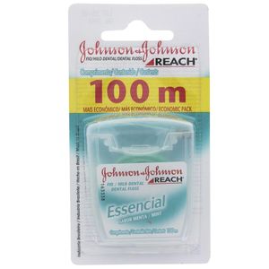 JOHNSONS REACH FIO DENTAL ESSENCIAL MENTA 100 MT x 1