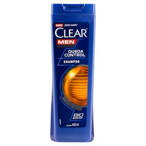 Shampoo Clear Men Anticaspa Controle de Queda 400ml