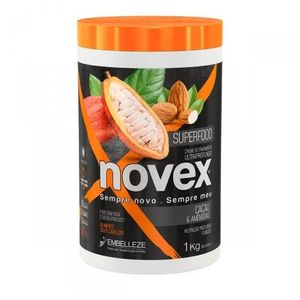 NOVEX SUPERFOOD CREME DE TRATAMENTO CAPILAR CACAU E AMENDOAS 1 KG x 1