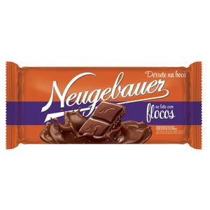 NEUGEBAUER CHOCOLATE BARRA AO LEITE COM FLOCOS 90 G x 1