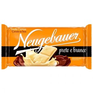 NEUGEBAUER BARRA CHOCOLATE PRETO E BRANCO 90 G x 1