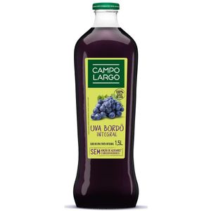 CAMPO LARGO LIQUIDO SUCO INTEGRAL UVA 1.35 L x 1