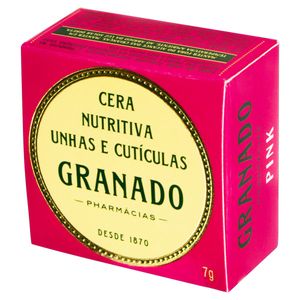 GRANADO PINK CERA NUTRITIVA UNHAS E CUTICULAS 7 G x 1