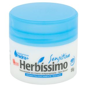 DES HERBISSIMO CREME SENSITIVE DESODORANTE 55 G x 1