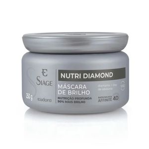 SIAGE MASCARA CAPILAR DE BRILHO NUTRI DIAMOND AFFINITE 4D 250 G x 1