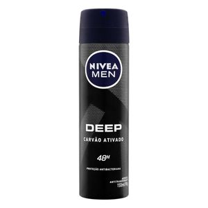NIVEA MEN AEROSOL DEEP ORIGINAL 150 ML x 1