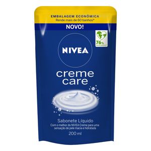 NIVEA SABONETE LIQUIDO CREME CARE REFIL 200 ML x 1