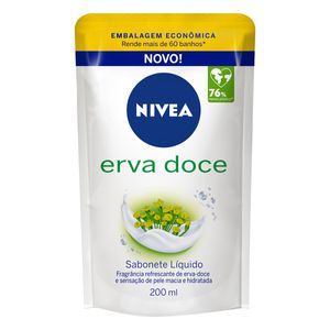 NIVEA SABONETE LIQUIDO ERVA DOCE REFIL 200 ML x 1