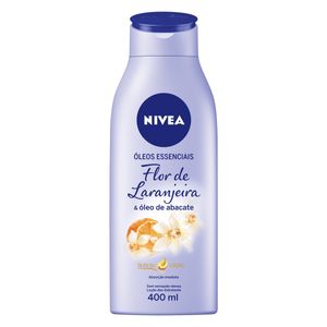 NIVEA BODY LOCAO HIDRATANTE CORPORAL FLOR DE LARANJEIRA 400 ML x 1