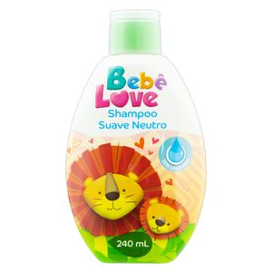 NUTRIEX SHAMPOO INFANTIL SUAVE NEUTRO BEBE LOVE 240 ML x 1