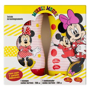 NUTRIEX KIT MINNIE CACHOS+PERFEITOS SHAMPOO+CONDICIONADOR 250ML CADA+GRATIS CARTEL A 500 ML x 1