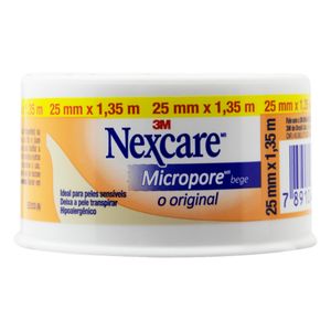 NEXCARE MICROPORE ESPARADRAPO BEGE 25X1.35 METROS x 1