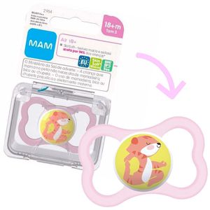 MAM BABY CHUPETA AIR 18+ MESES ROSA x 1